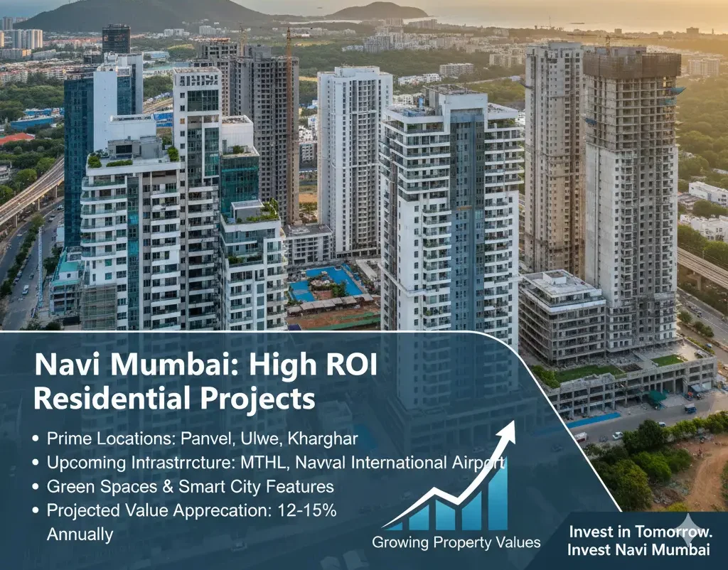 New Residential Projects in Navi Mumbai That Offer High ROI