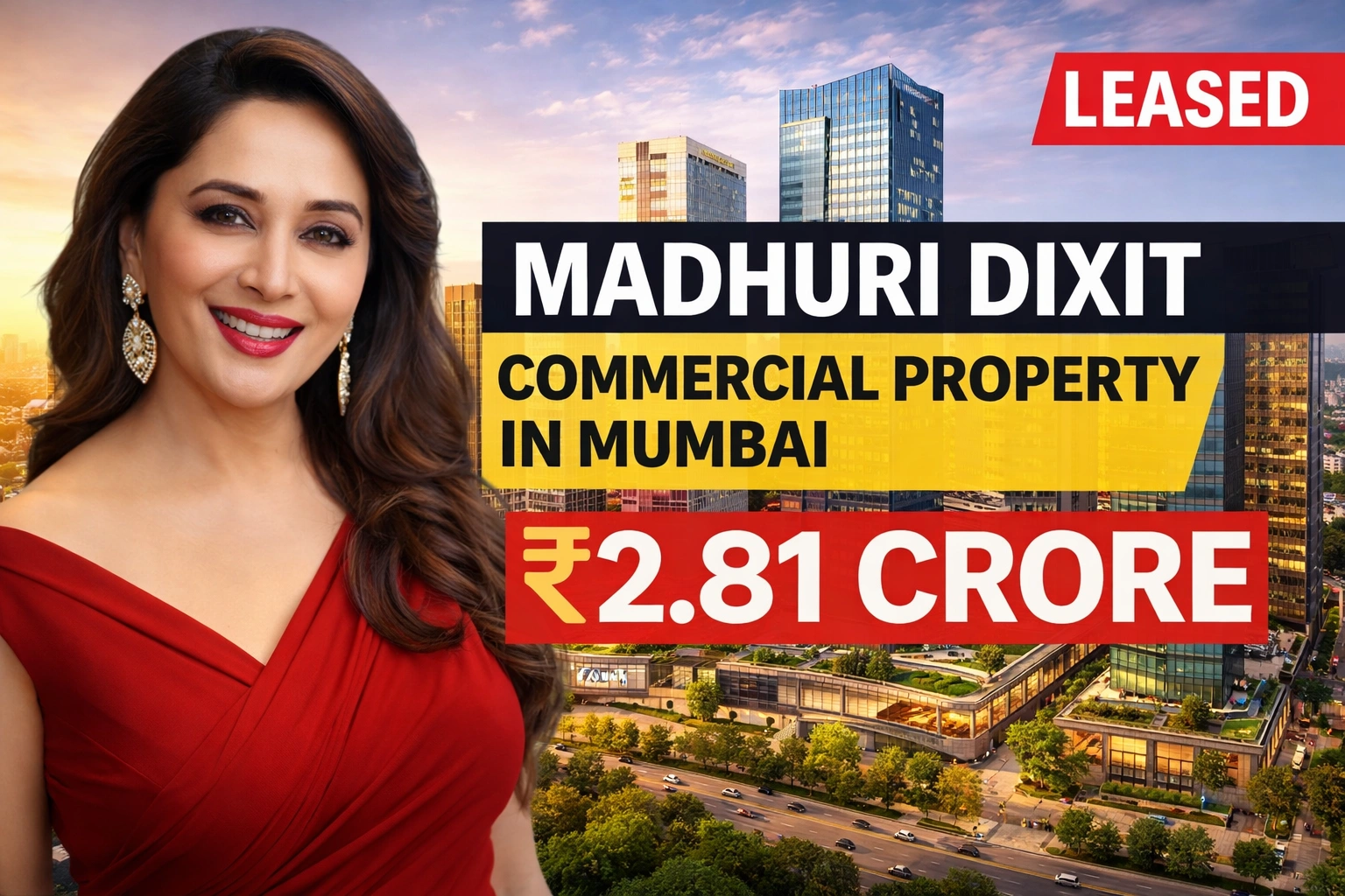 Madhuri Dixit commercial property in Mumbai