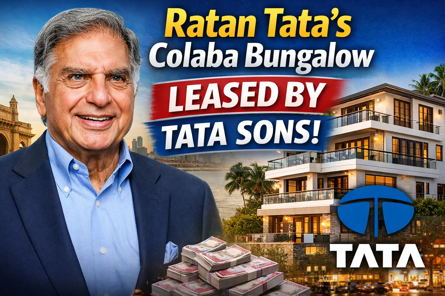 Ratan Tata Colaba bungalow leased