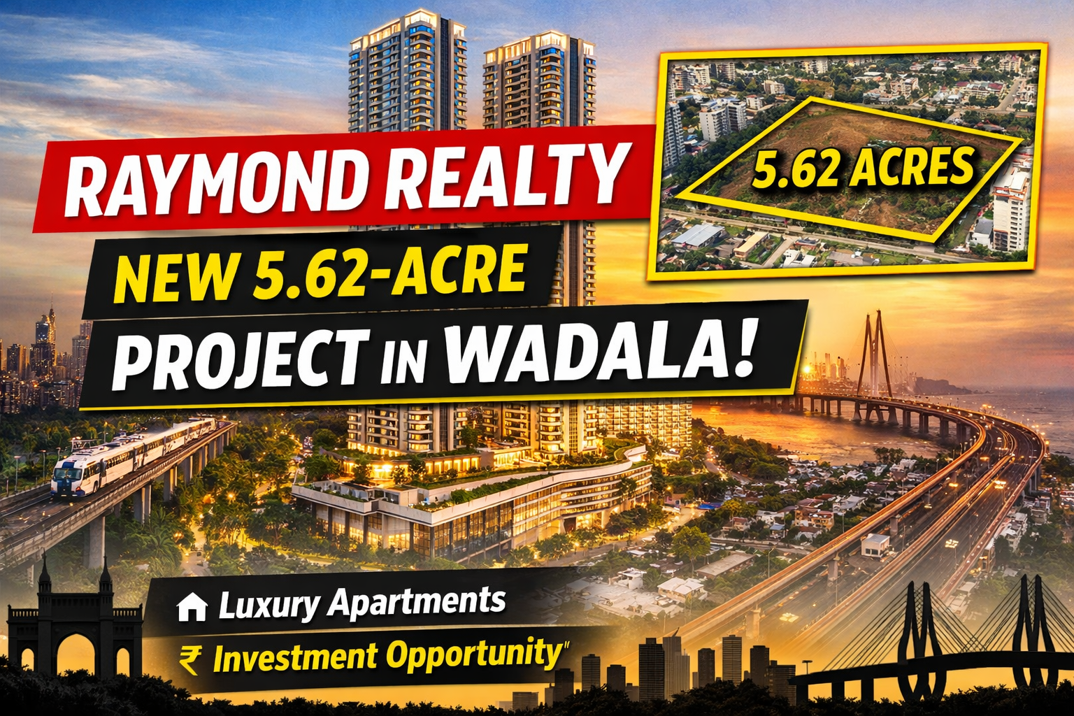 Raymond Realty Wadala residential project