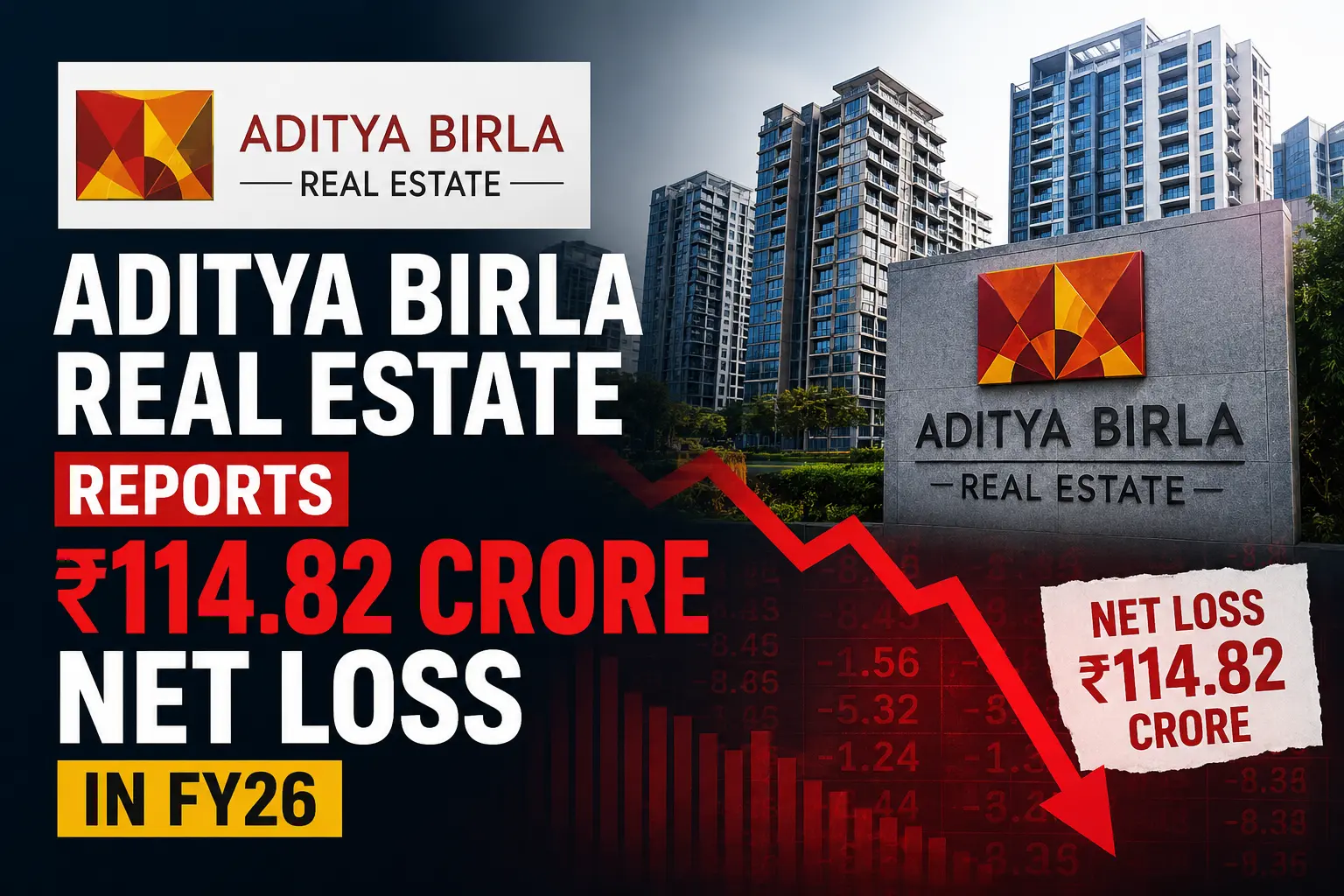 Aditya Birla Real Estate FY26 loss
