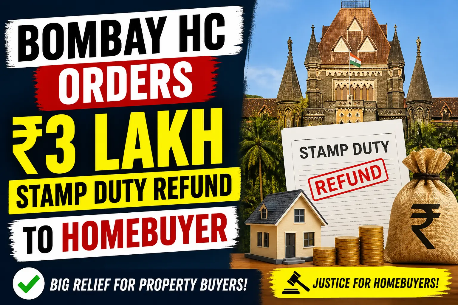 Bombay HC stamp duty refund homebuyer