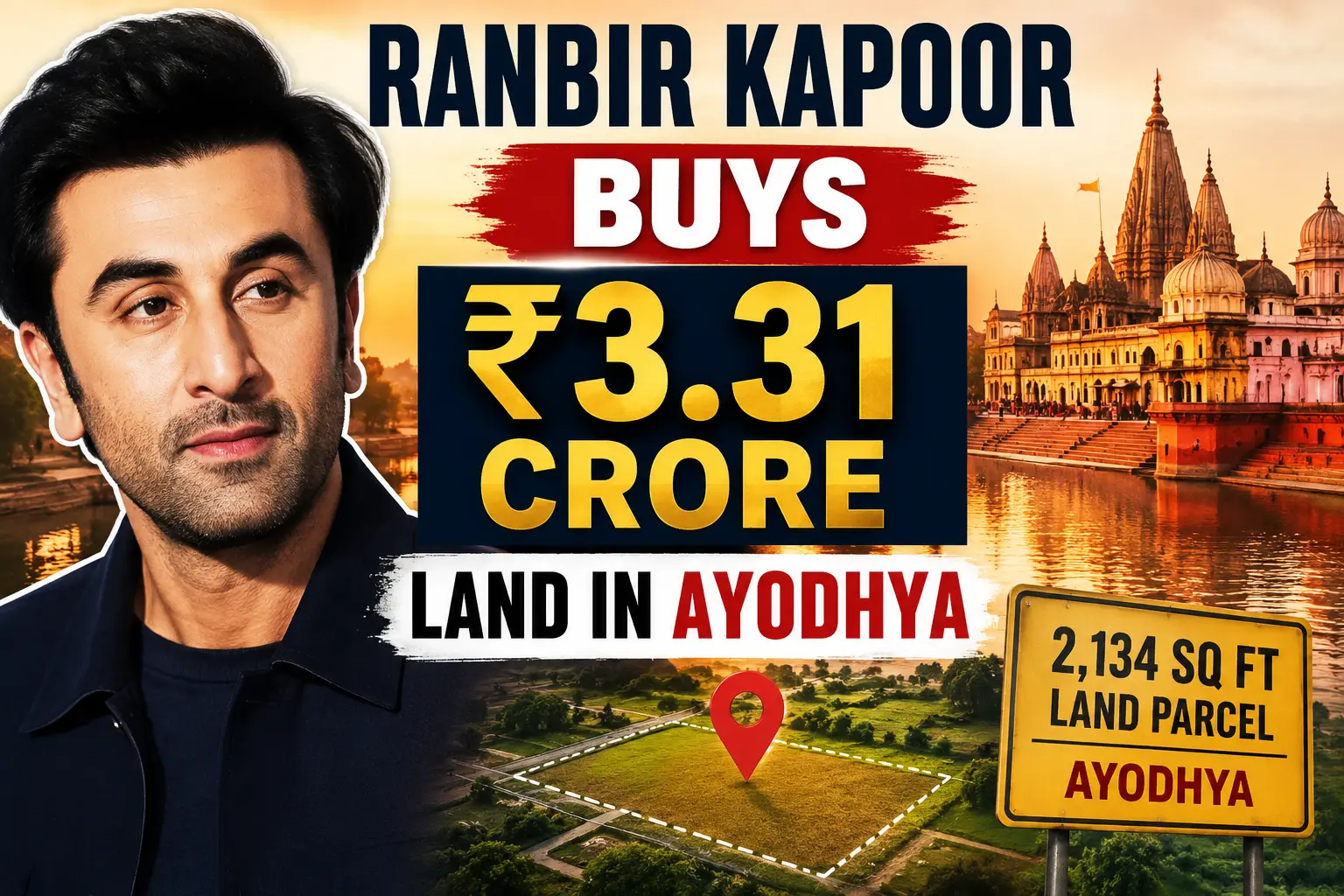 Ranbir Kapoor buys land in Ayodhya